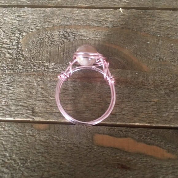 Moonstone Wire Wrapped Ring - Picture 2 of 6